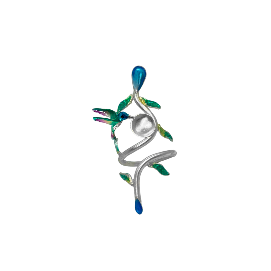 Anillo Colibrí Amor Eterno