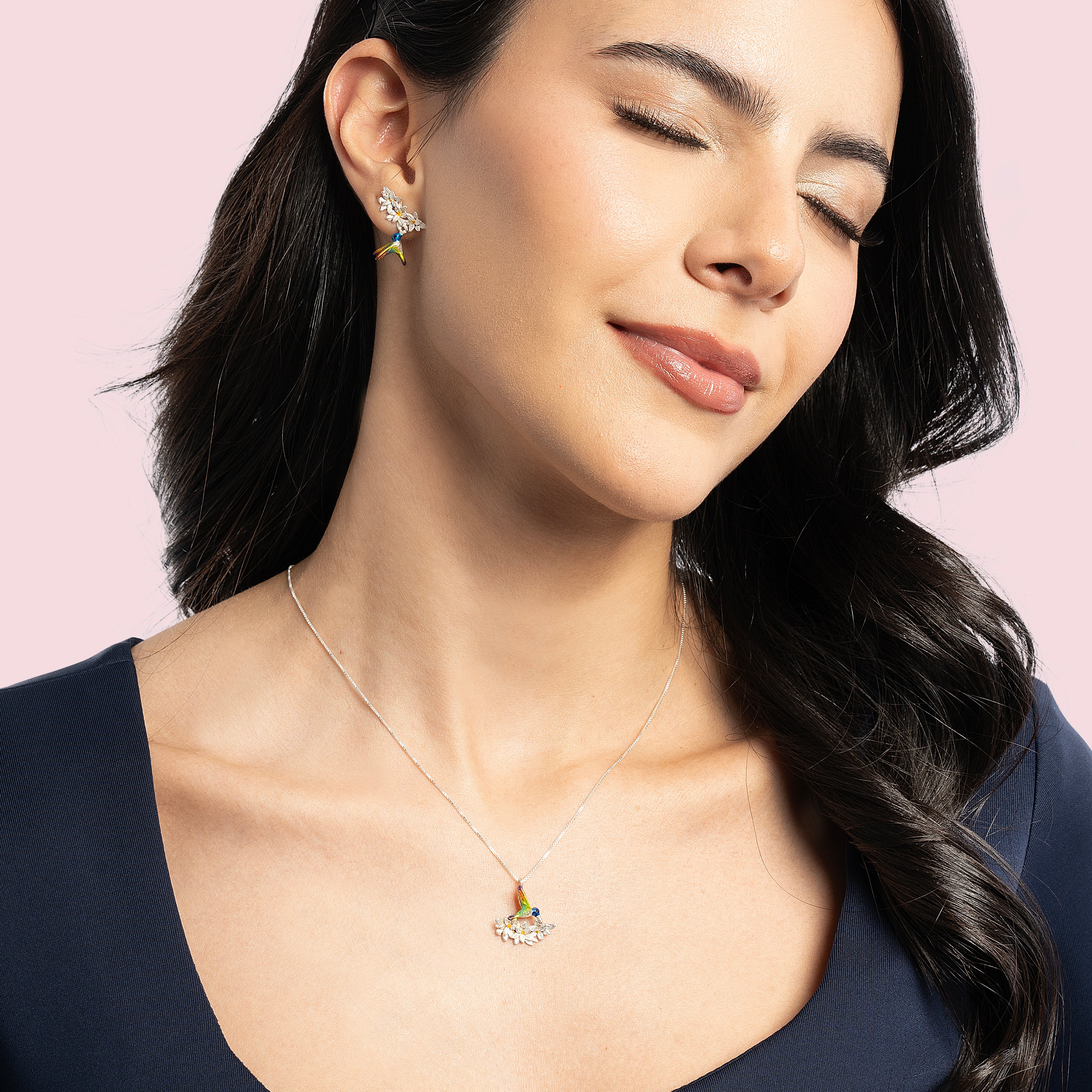 Aretes Colibri