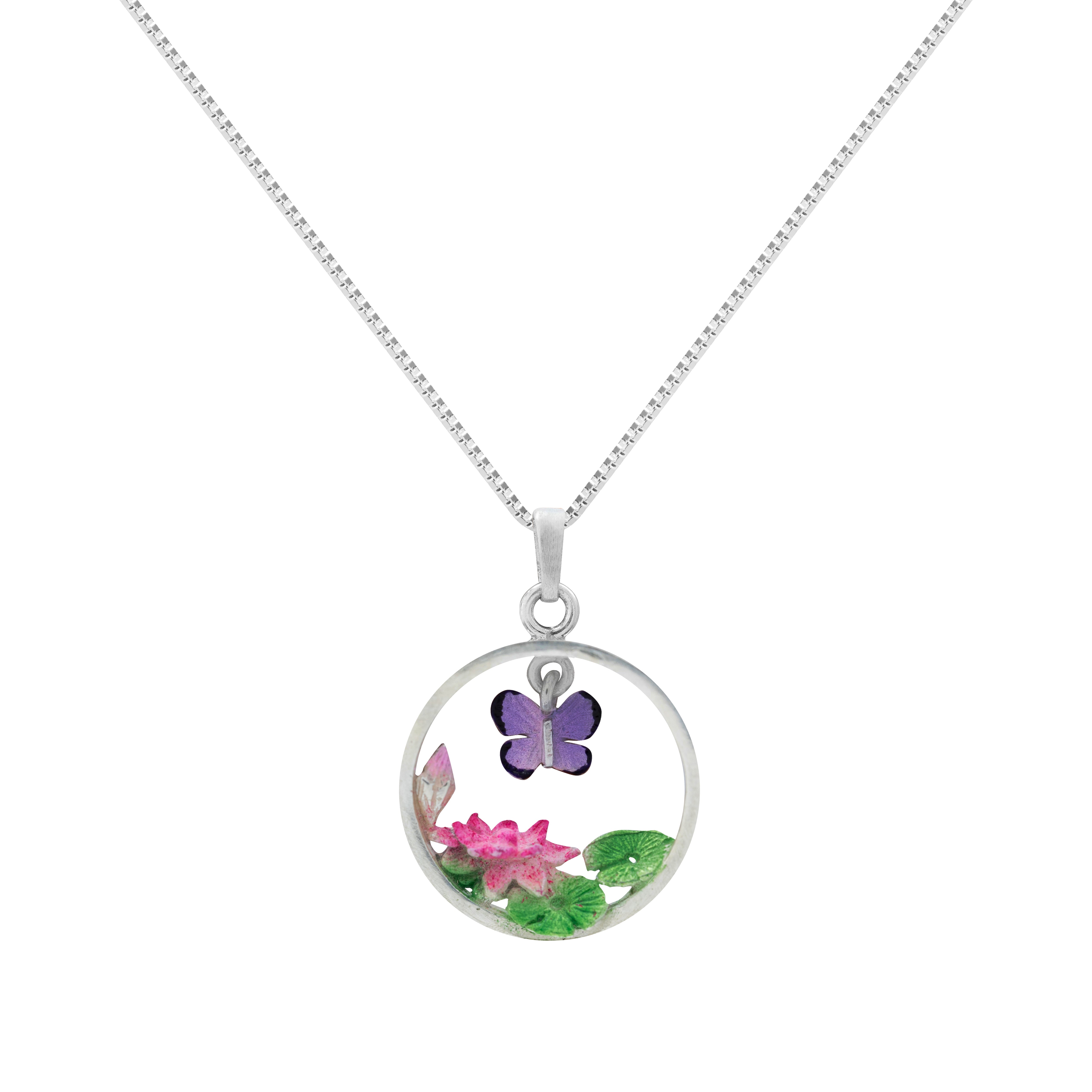 Collar Mariposa en Jardin