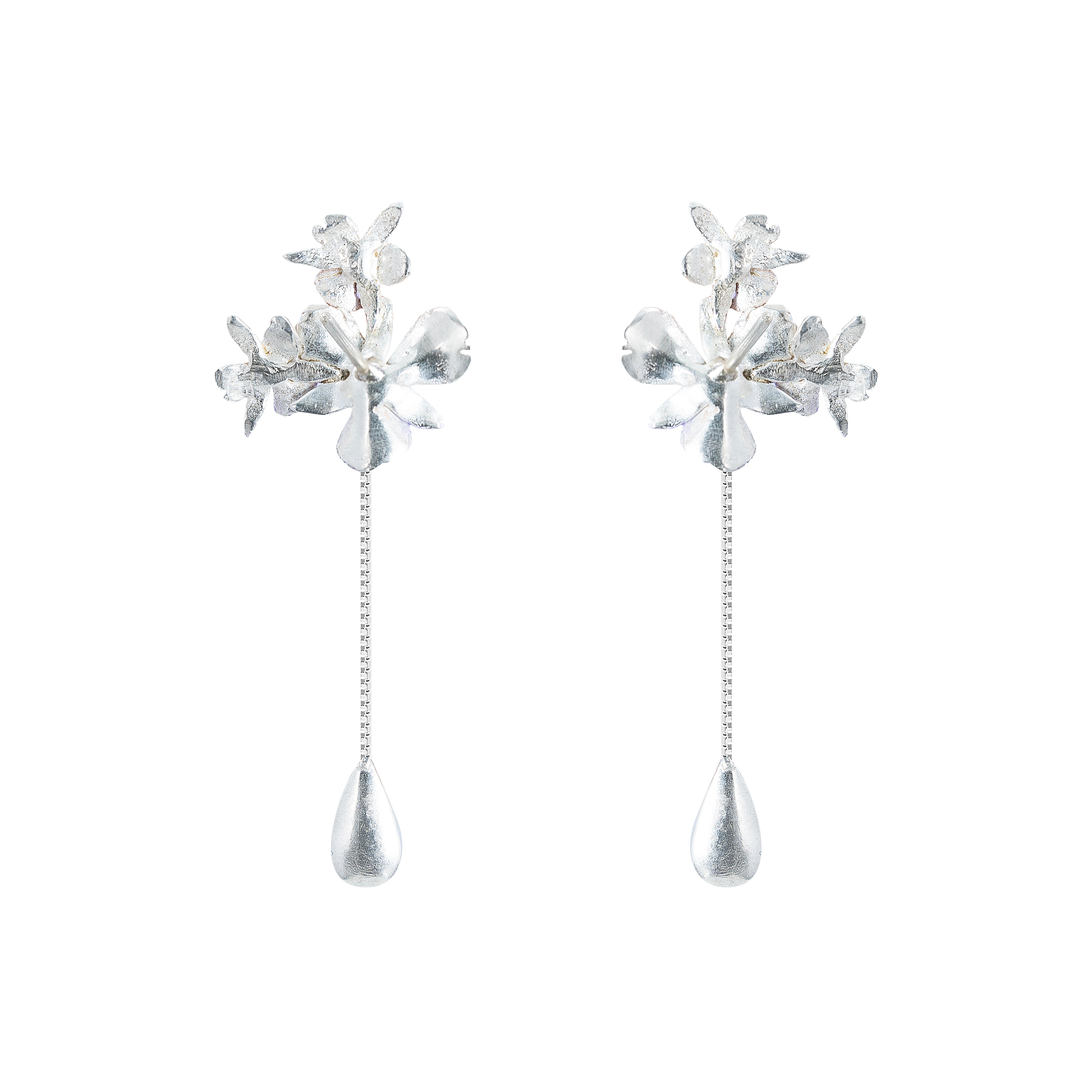 Aretes Jardin de Orquídeas