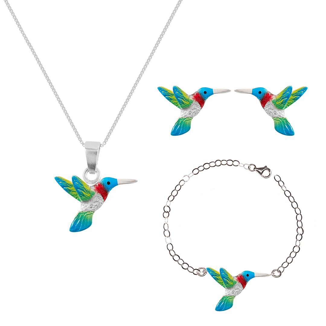 Set Colibrí Rubí