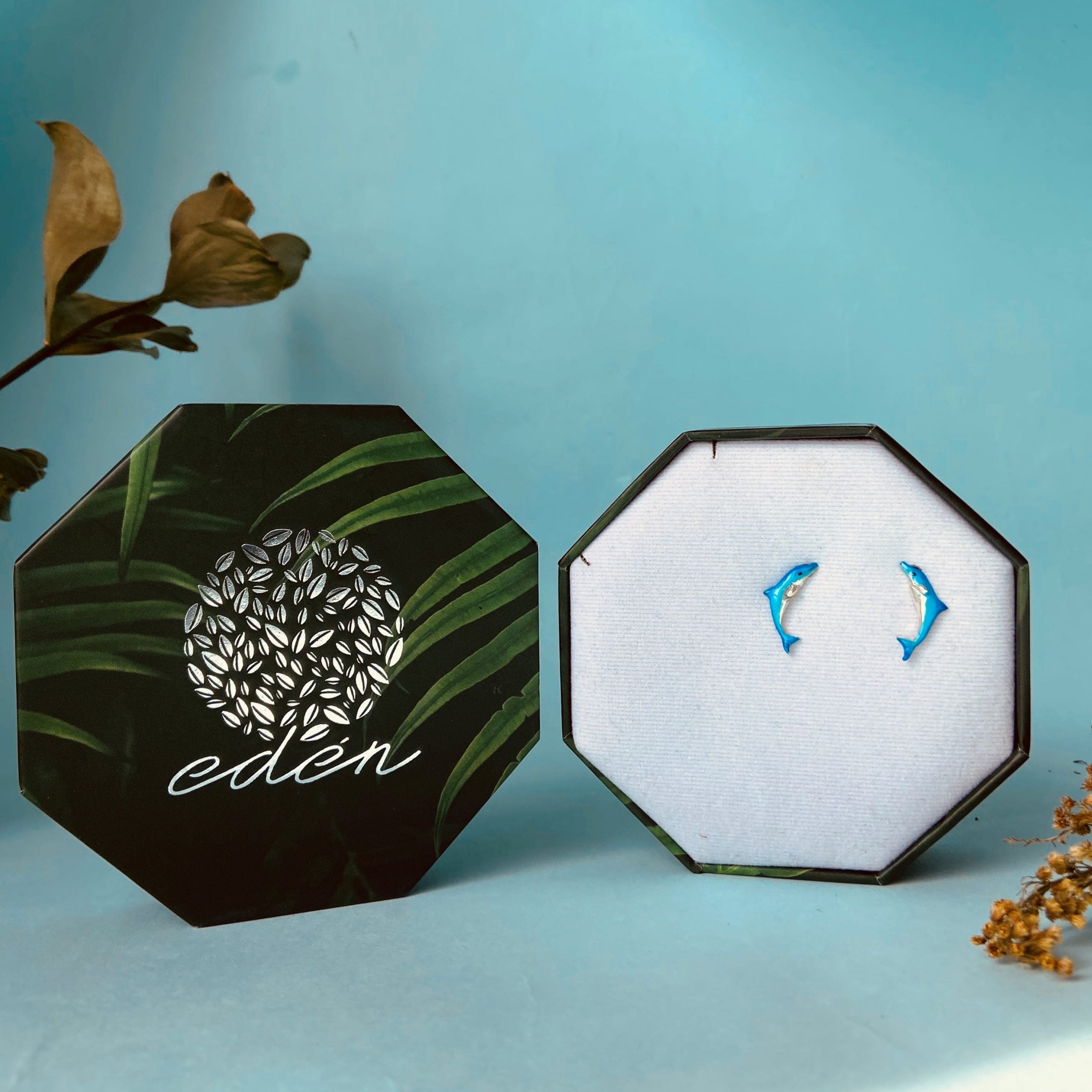 Aretes Delfín Pequeño