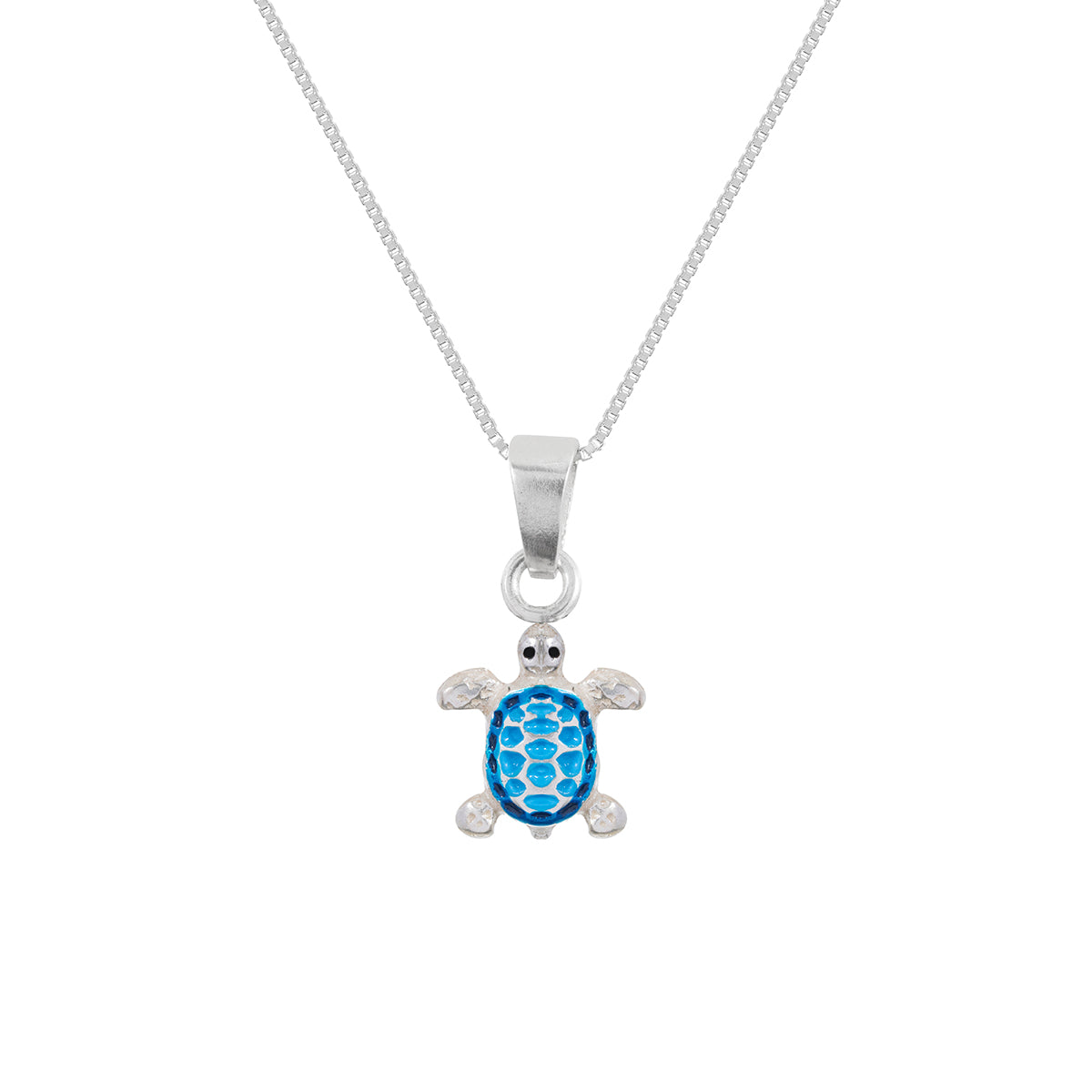 Collar Tortuga Azul