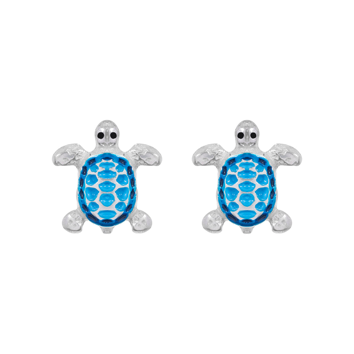 Aretes Tortuga Azul