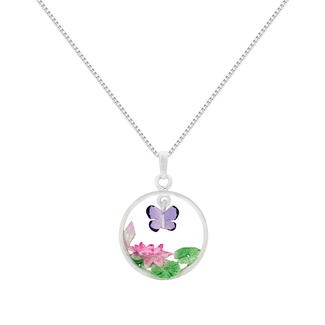 Collar Mariposa en Jardin
