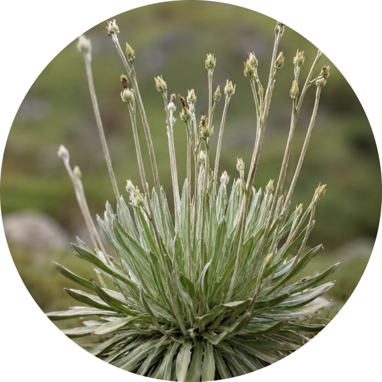 Pin Frailejón plateado
